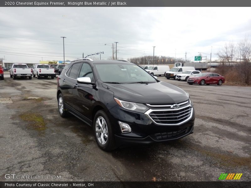 Midnight Blue Metallic / Jet Black 2020 Chevrolet Equinox Premier