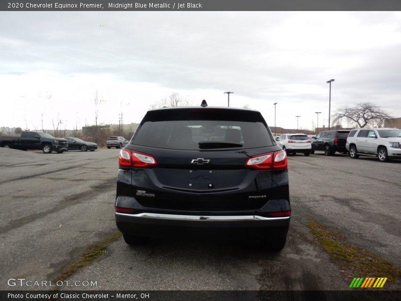 Midnight Blue Metallic / Jet Black 2020 Chevrolet Equinox Premier