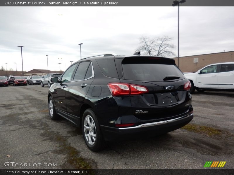 Midnight Blue Metallic / Jet Black 2020 Chevrolet Equinox Premier