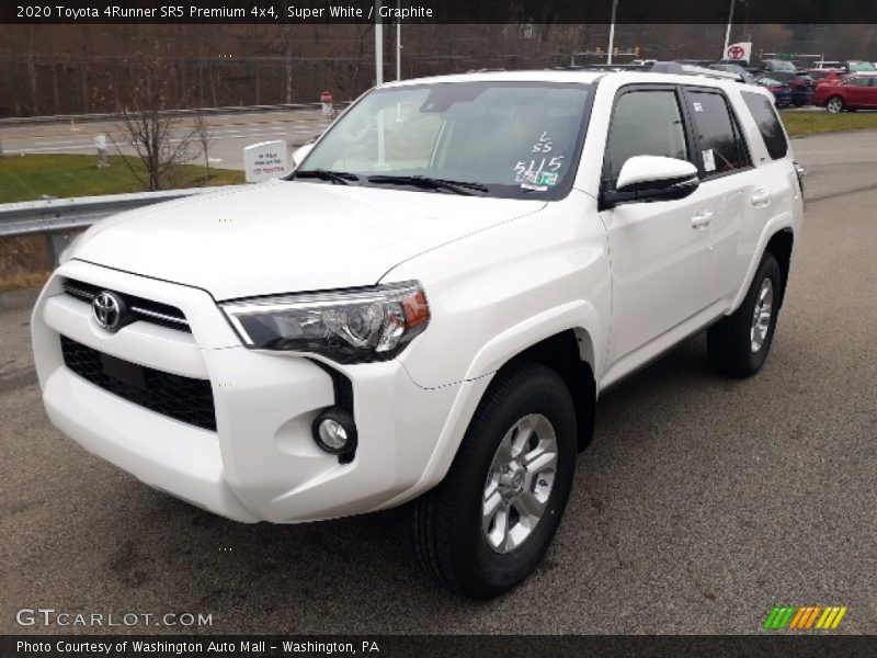 Super White / Graphite 2020 Toyota 4Runner SR5 Premium 4x4