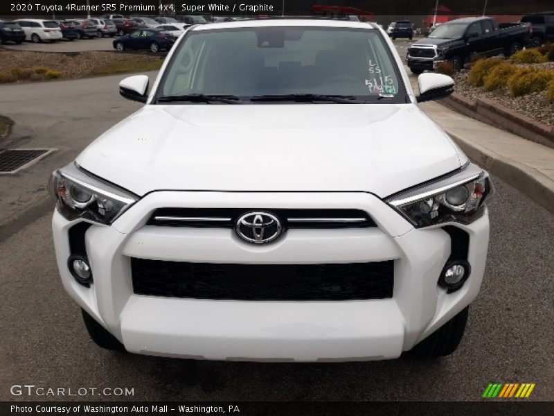 Super White / Graphite 2020 Toyota 4Runner SR5 Premium 4x4