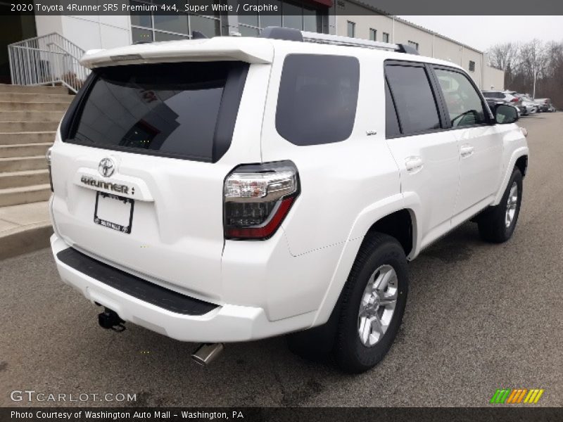 Super White / Graphite 2020 Toyota 4Runner SR5 Premium 4x4