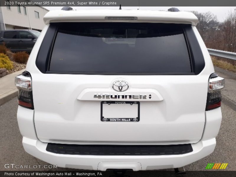 Super White / Graphite 2020 Toyota 4Runner SR5 Premium 4x4