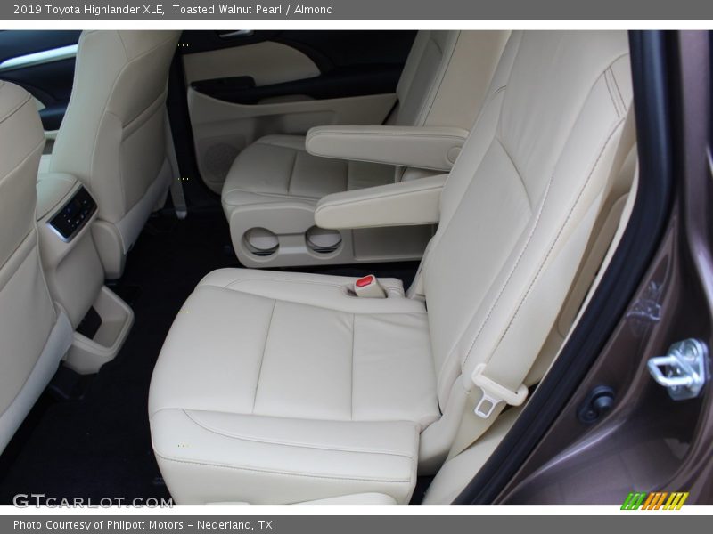 Rear Seat of 2019 Highlander XLE