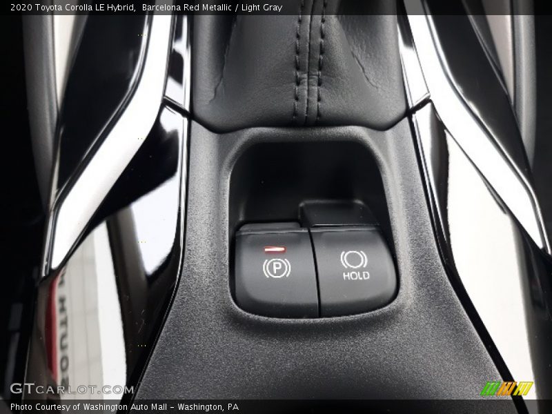 Barcelona Red Metallic / Light Gray 2020 Toyota Corolla LE Hybrid