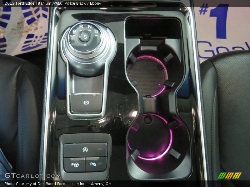 Agate Black / Ebony 2019 Ford Edge Titanium AWD