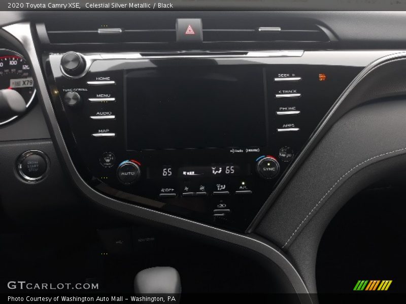 Celestial Silver Metallic / Black 2020 Toyota Camry XSE