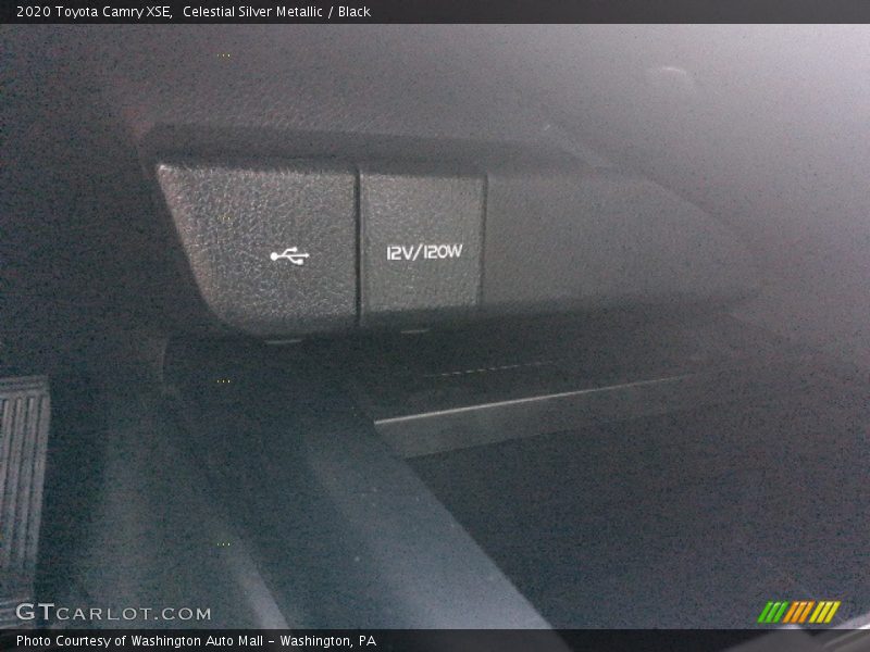 Celestial Silver Metallic / Black 2020 Toyota Camry XSE