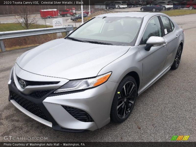 Celestial Silver Metallic / Black 2020 Toyota Camry XSE