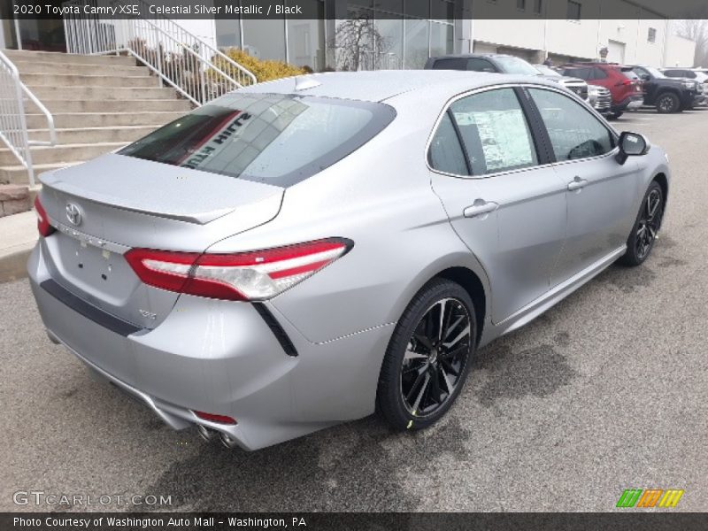 Celestial Silver Metallic / Black 2020 Toyota Camry XSE