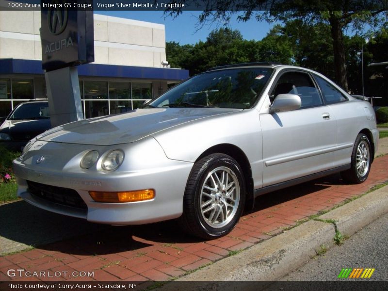 Vogue Silver Metallic / Graphite 2000 Acura Integra GS Coupe