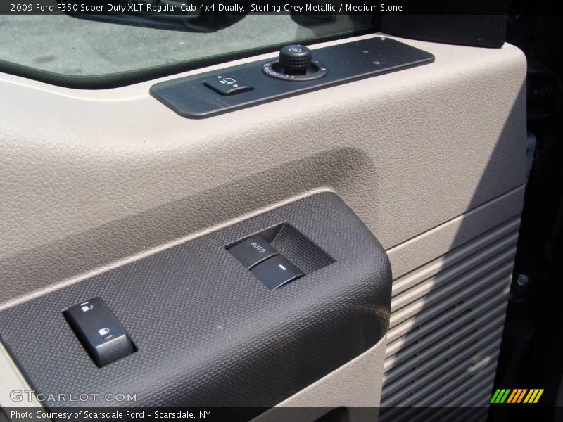 Sterling Grey Metallic / Medium Stone 2009 Ford F350 Super Duty XLT Regular Cab 4x4 Dually