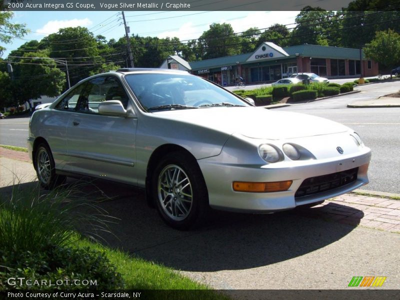 Vogue Silver Metallic / Graphite 2000 Acura Integra GS Coupe