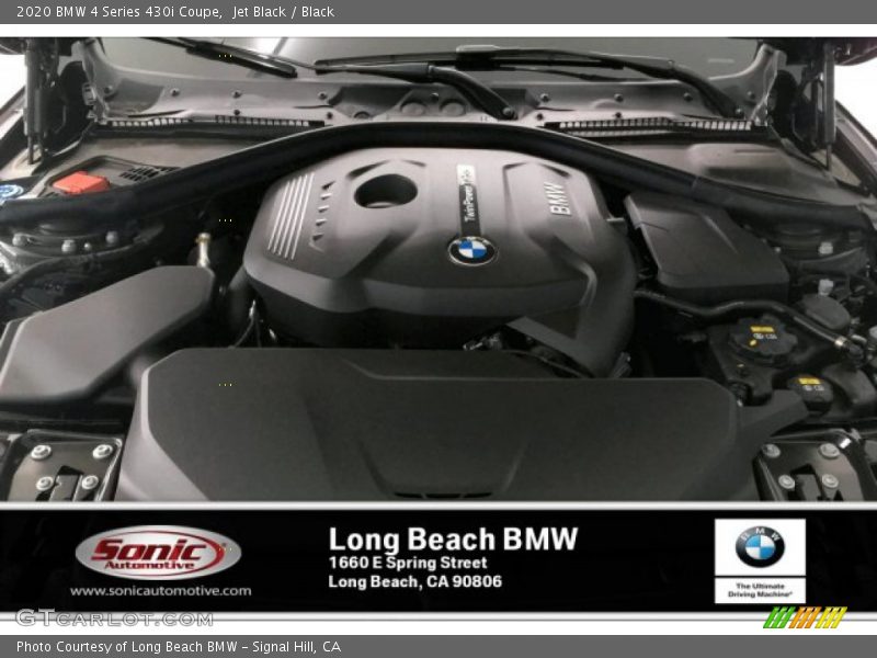Jet Black / Black 2020 BMW 4 Series 430i Coupe