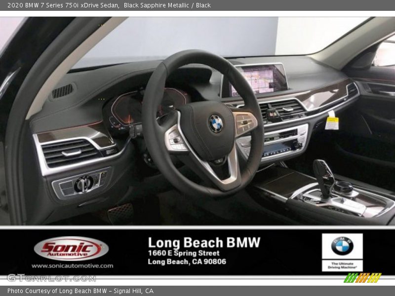 Black Sapphire Metallic / Black 2020 BMW 7 Series 750i xDrive Sedan