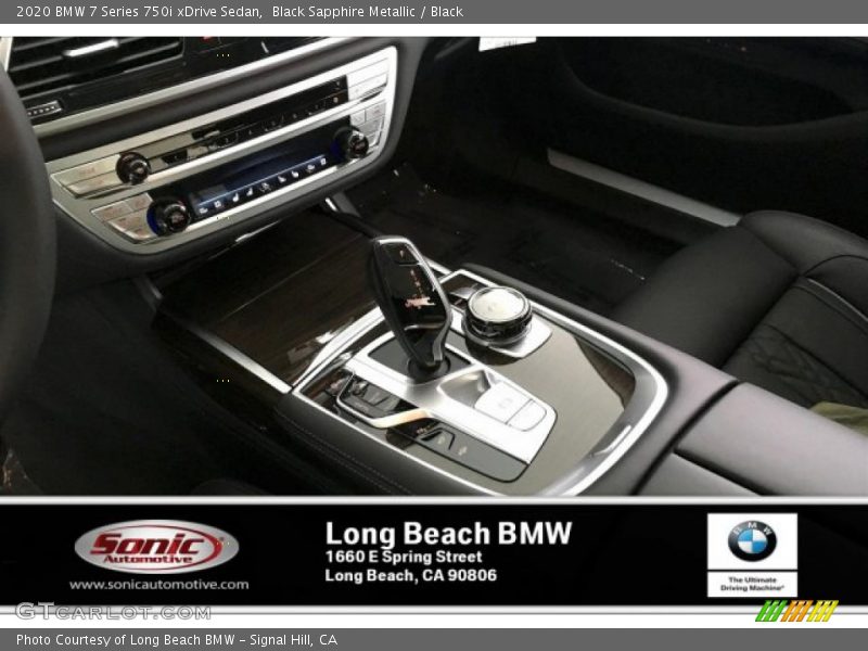Black Sapphire Metallic / Black 2020 BMW 7 Series 750i xDrive Sedan