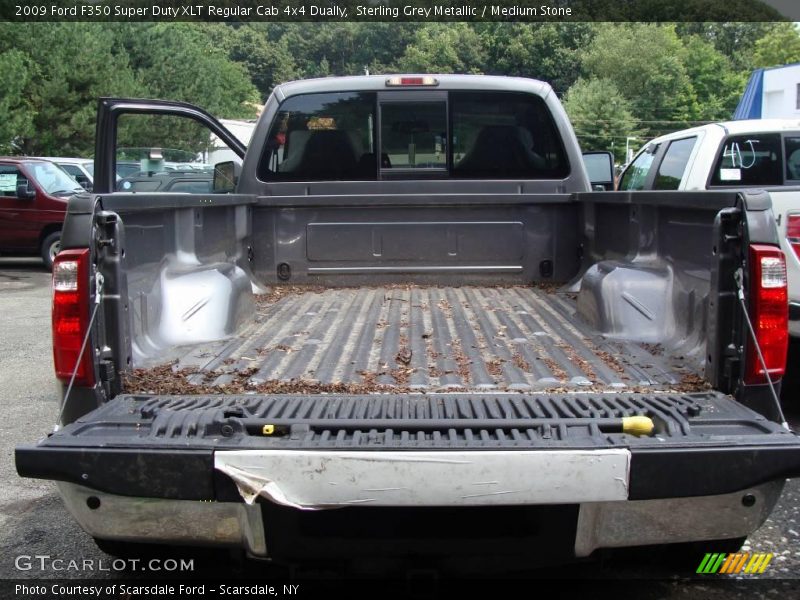 Sterling Grey Metallic / Medium Stone 2009 Ford F350 Super Duty XLT Regular Cab 4x4 Dually