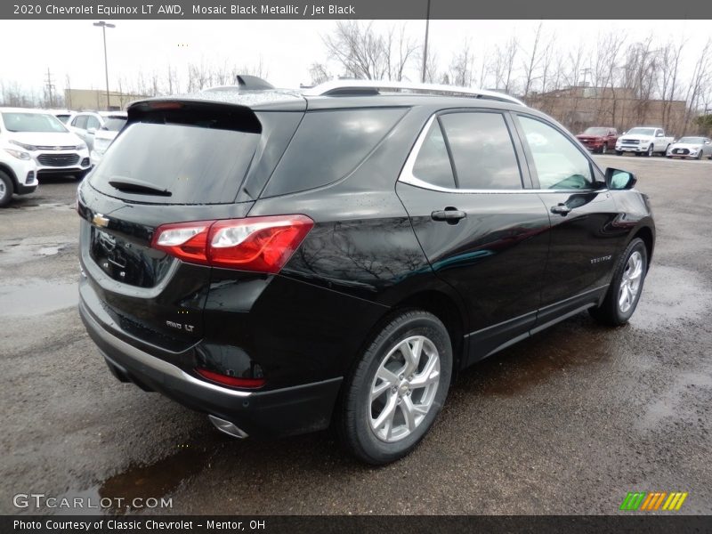 Mosaic Black Metallic / Jet Black 2020 Chevrolet Equinox LT AWD