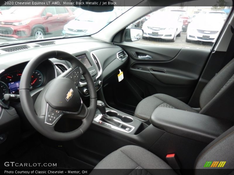 Front Seat of 2020 Equinox LT AWD