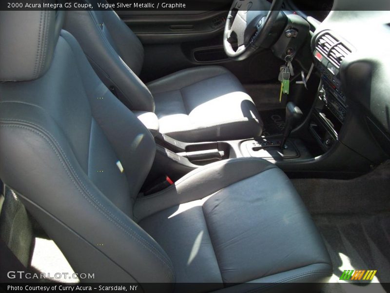 Vogue Silver Metallic / Graphite 2000 Acura Integra GS Coupe