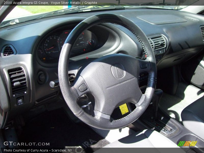 Vogue Silver Metallic / Graphite 2000 Acura Integra GS Coupe