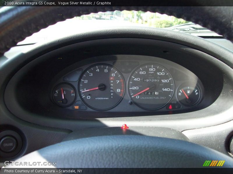 Vogue Silver Metallic / Graphite 2000 Acura Integra GS Coupe