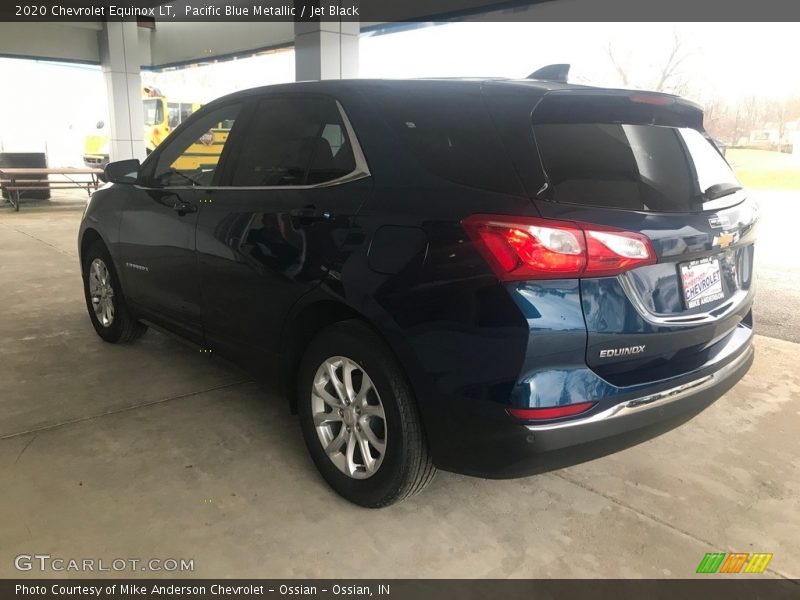Pacific Blue Metallic / Jet Black 2020 Chevrolet Equinox LT