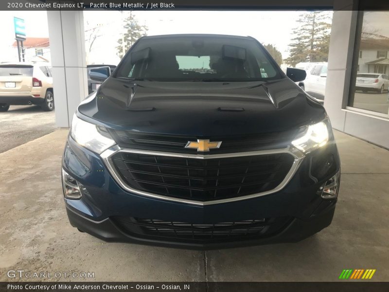 Pacific Blue Metallic / Jet Black 2020 Chevrolet Equinox LT