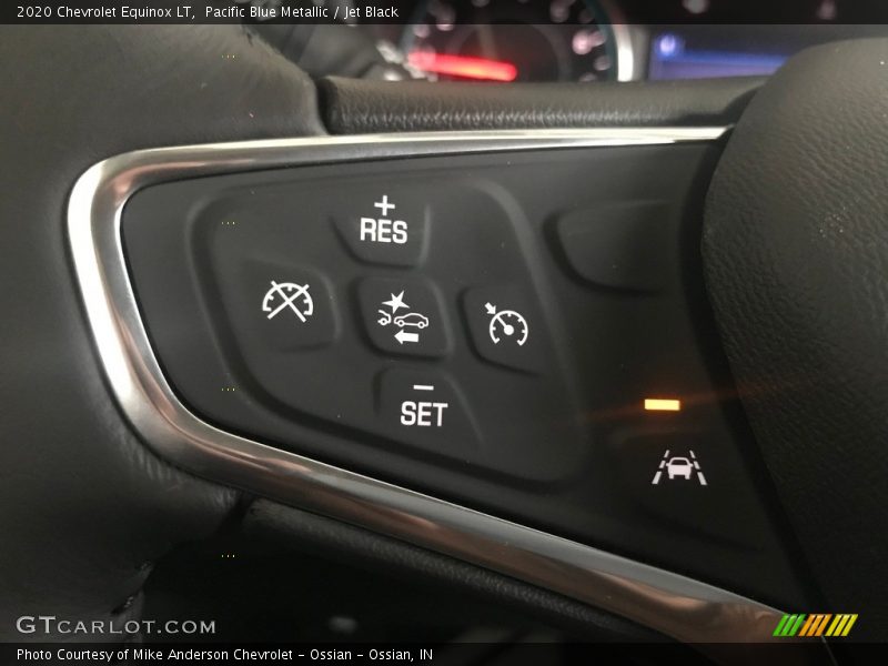 Pacific Blue Metallic / Jet Black 2020 Chevrolet Equinox LT