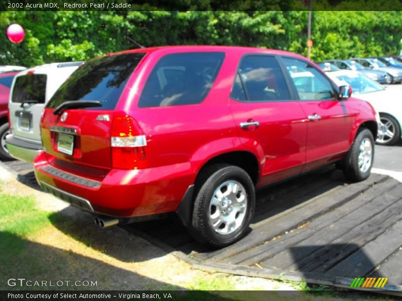 Redrock Pearl / Saddle 2002 Acura MDX
