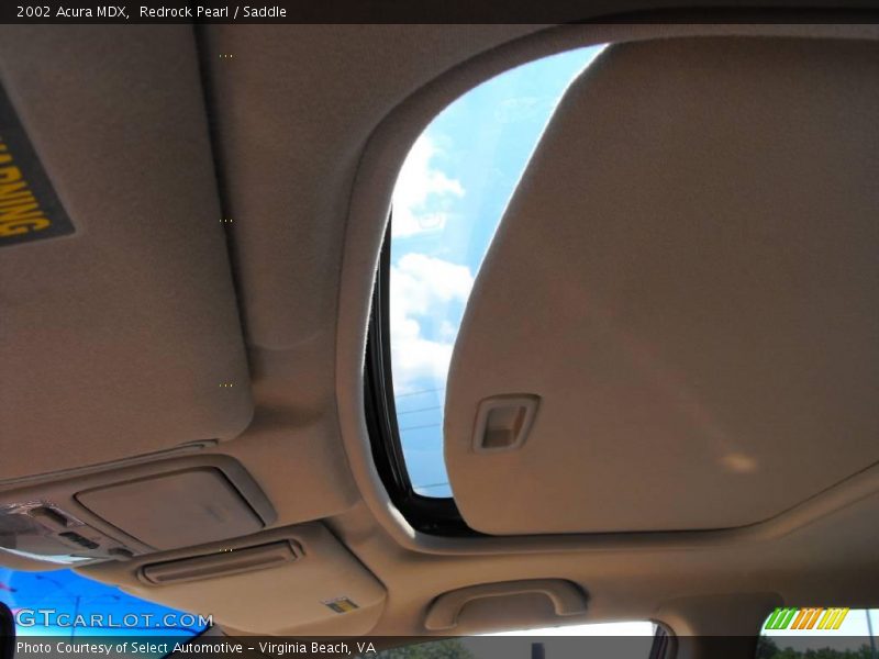 Redrock Pearl / Saddle 2002 Acura MDX