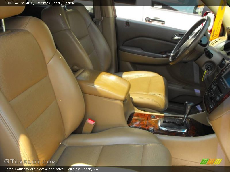 Redrock Pearl / Saddle 2002 Acura MDX