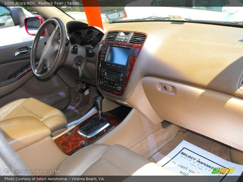 Redrock Pearl / Saddle 2002 Acura MDX