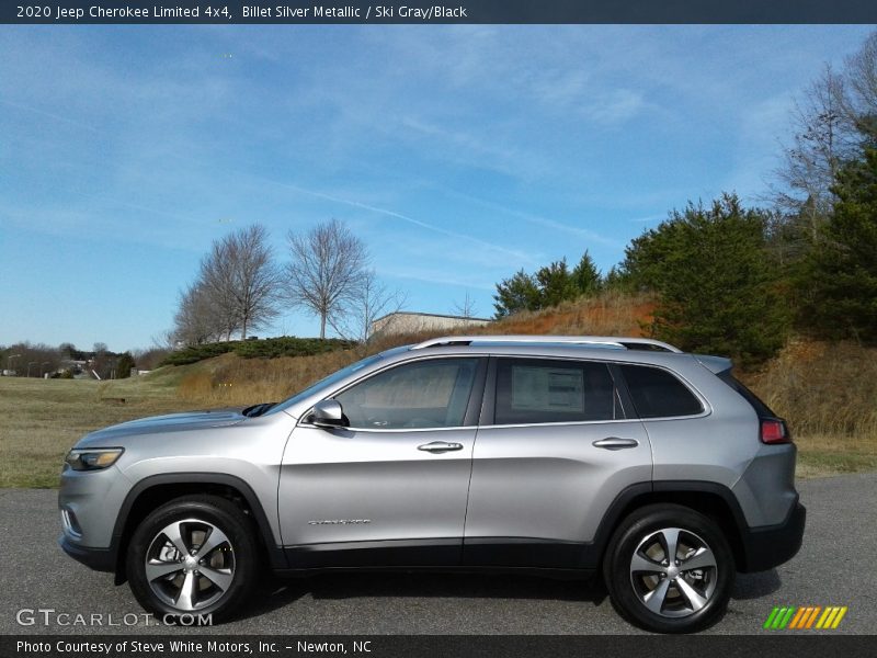 Billet Silver Metallic / Ski Gray/Black 2020 Jeep Cherokee Limited 4x4