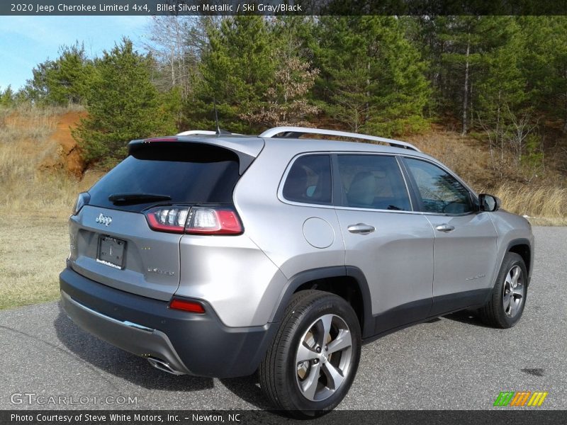 Billet Silver Metallic / Ski Gray/Black 2020 Jeep Cherokee Limited 4x4