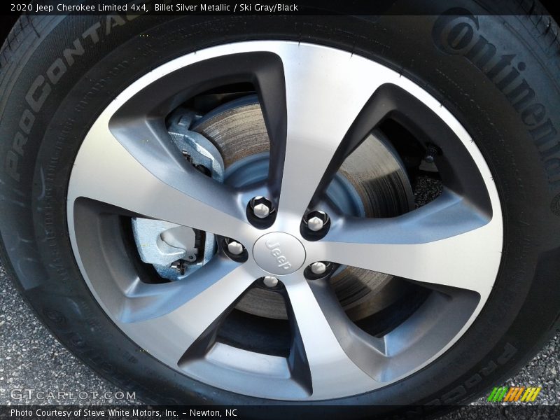 Billet Silver Metallic / Ski Gray/Black 2020 Jeep Cherokee Limited 4x4