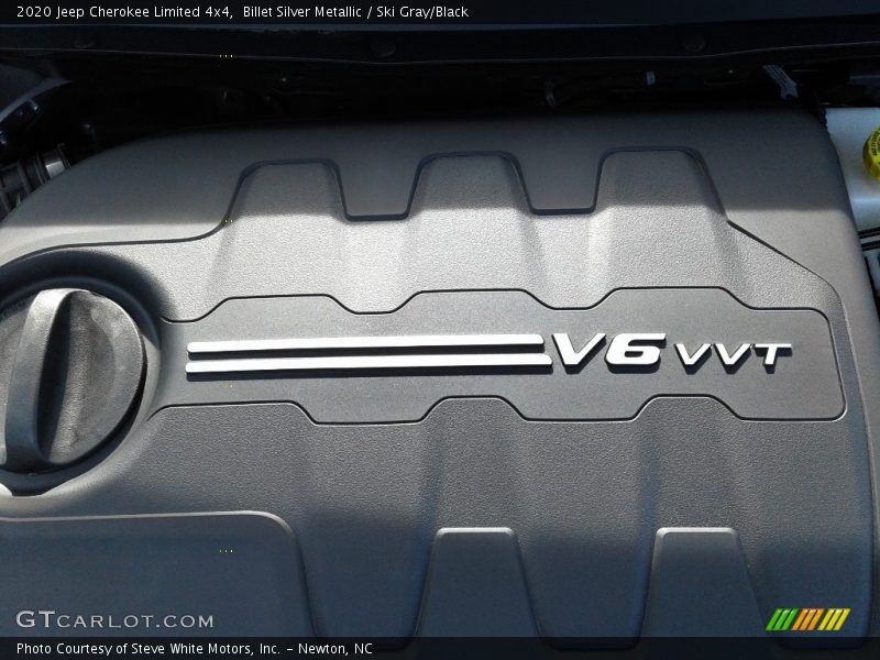Billet Silver Metallic / Ski Gray/Black 2020 Jeep Cherokee Limited 4x4