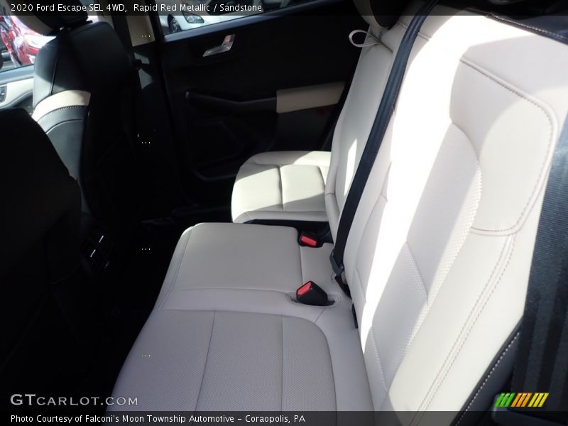 Rapid Red Metallic / Sandstone 2020 Ford Escape SEL 4WD