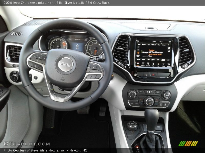 Dashboard of 2020 Cherokee Limited 4x4