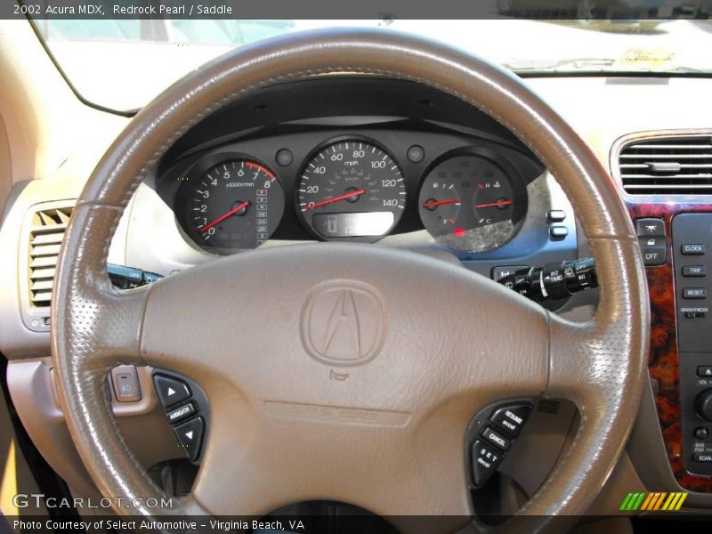 Redrock Pearl / Saddle 2002 Acura MDX