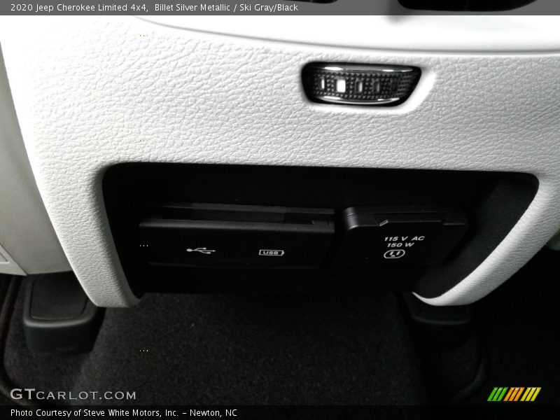 Billet Silver Metallic / Ski Gray/Black 2020 Jeep Cherokee Limited 4x4