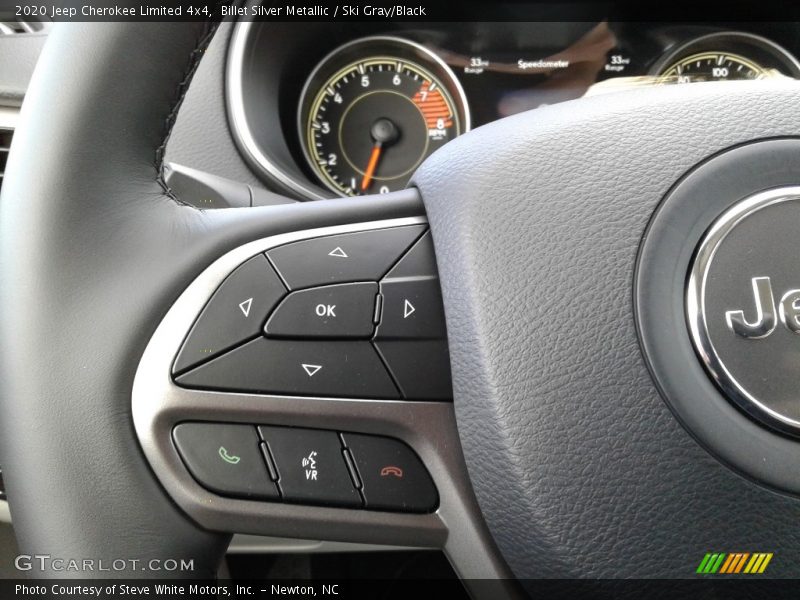  2020 Cherokee Limited 4x4 Steering Wheel