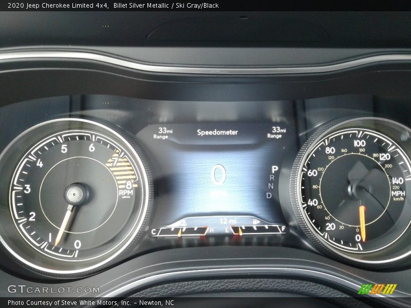  2020 Cherokee Limited 4x4 Limited 4x4 Gauges