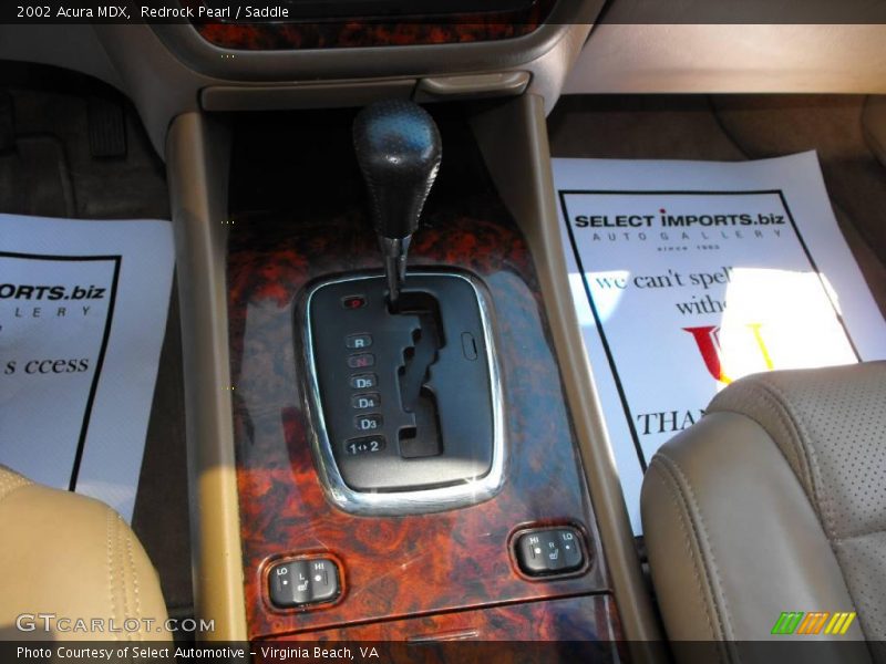 Redrock Pearl / Saddle 2002 Acura MDX
