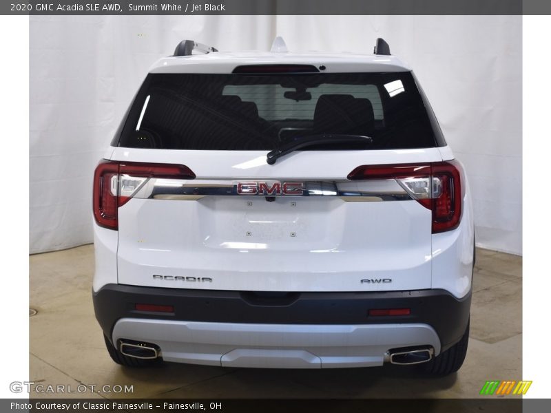 Summit White / Jet Black 2020 GMC Acadia SLE AWD
