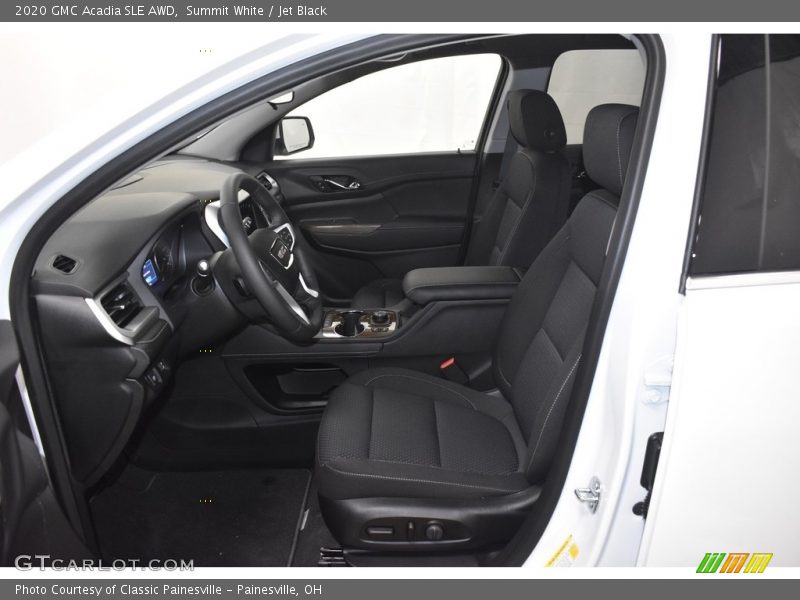 Summit White / Jet Black 2020 GMC Acadia SLE AWD