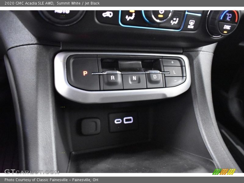 Summit White / Jet Black 2020 GMC Acadia SLE AWD