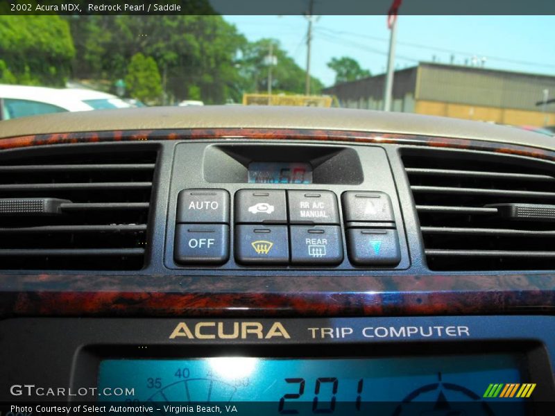 Redrock Pearl / Saddle 2002 Acura MDX