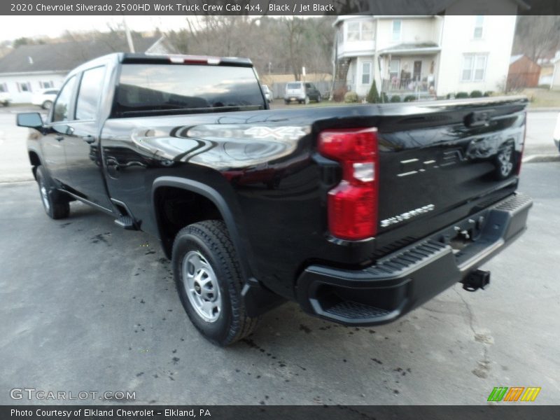 Black / Jet Black 2020 Chevrolet Silverado 2500HD Work Truck Crew Cab 4x4