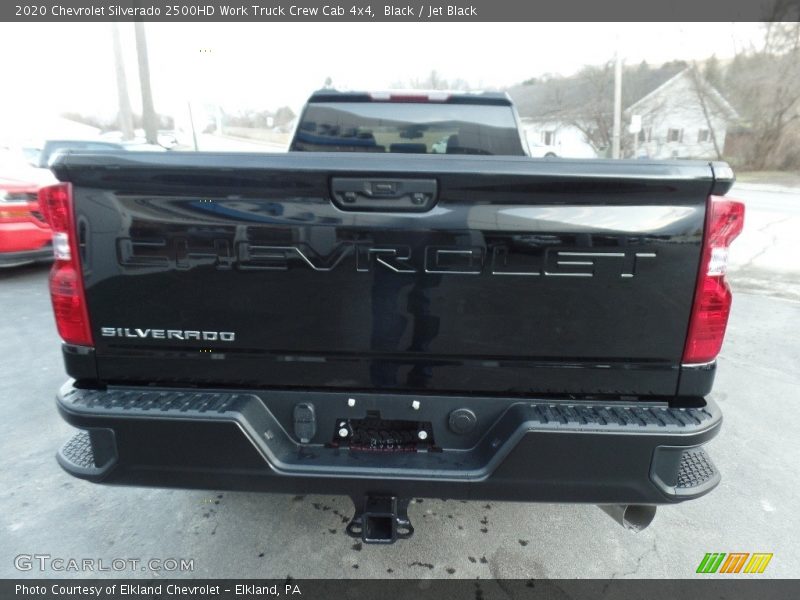 Black / Jet Black 2020 Chevrolet Silverado 2500HD Work Truck Crew Cab 4x4